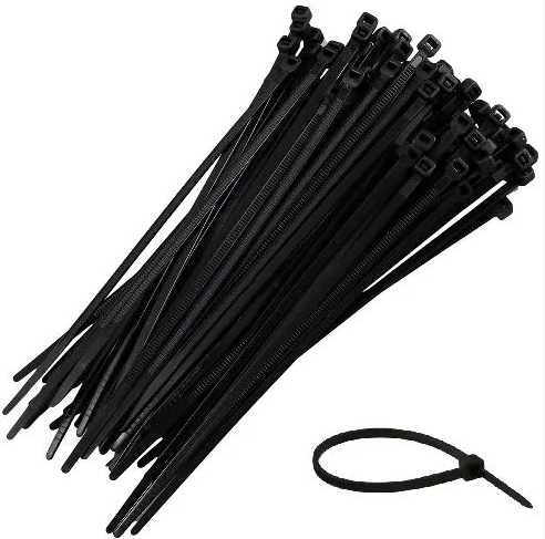 Abracadeira Nylon 100 X 2,5MM Preta C100