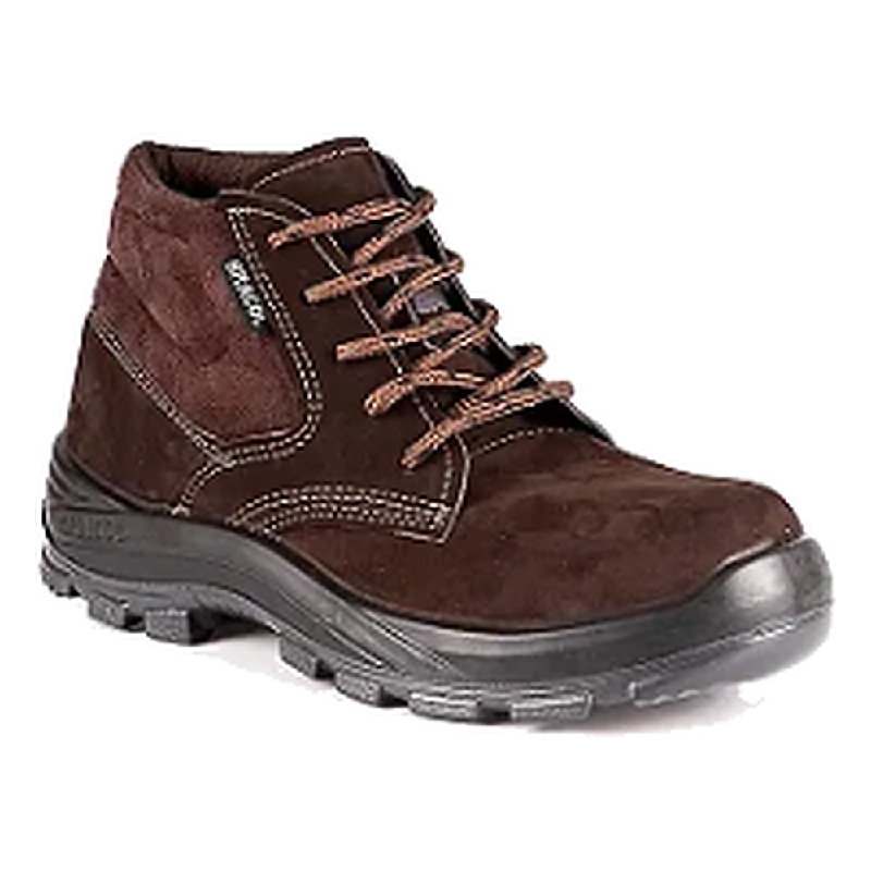 4031BAAN4400LL Botina Marron Amarrar Acolchoada Bracol