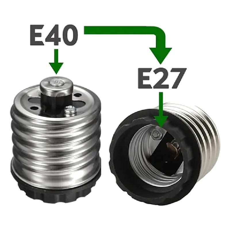 Adaptador Soquete Base E40 Para E27 Ctb