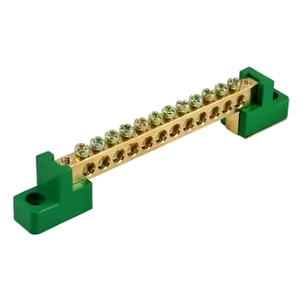 Barramento Aterramento C/8 Bornes Parafusar VD Stark