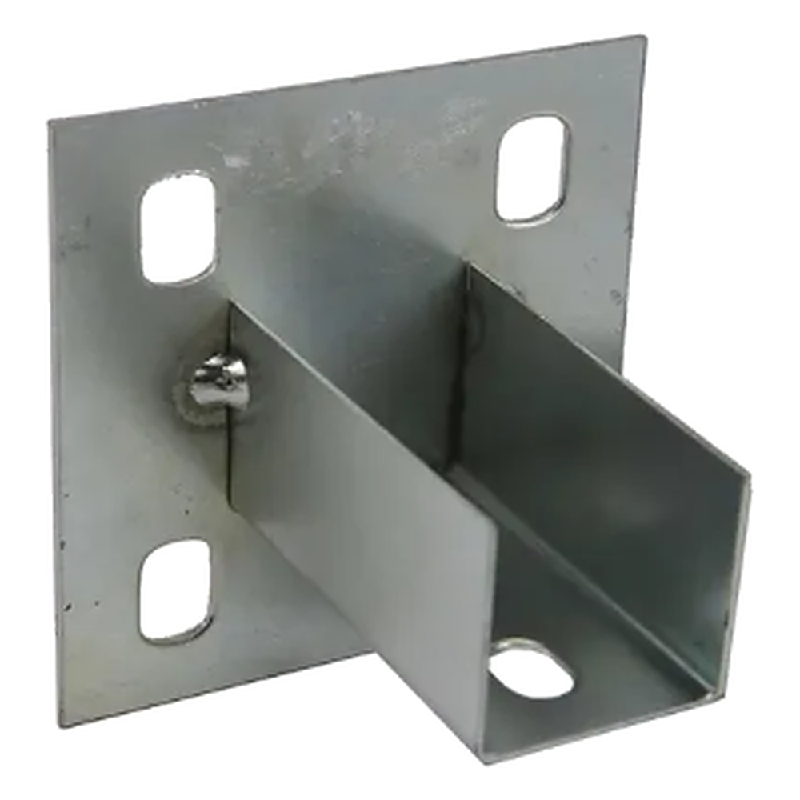 Base Externa 4 Furos P/ Perfilado 38X38