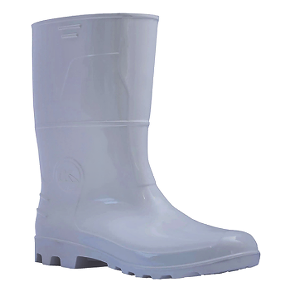 Bota Pvc Safety Boots C Medio 28 CF Branca Kadesh