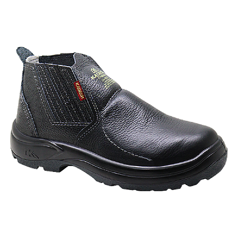 Botina Combat Elast PU BI Prot Met Int B/Aco Kadesh