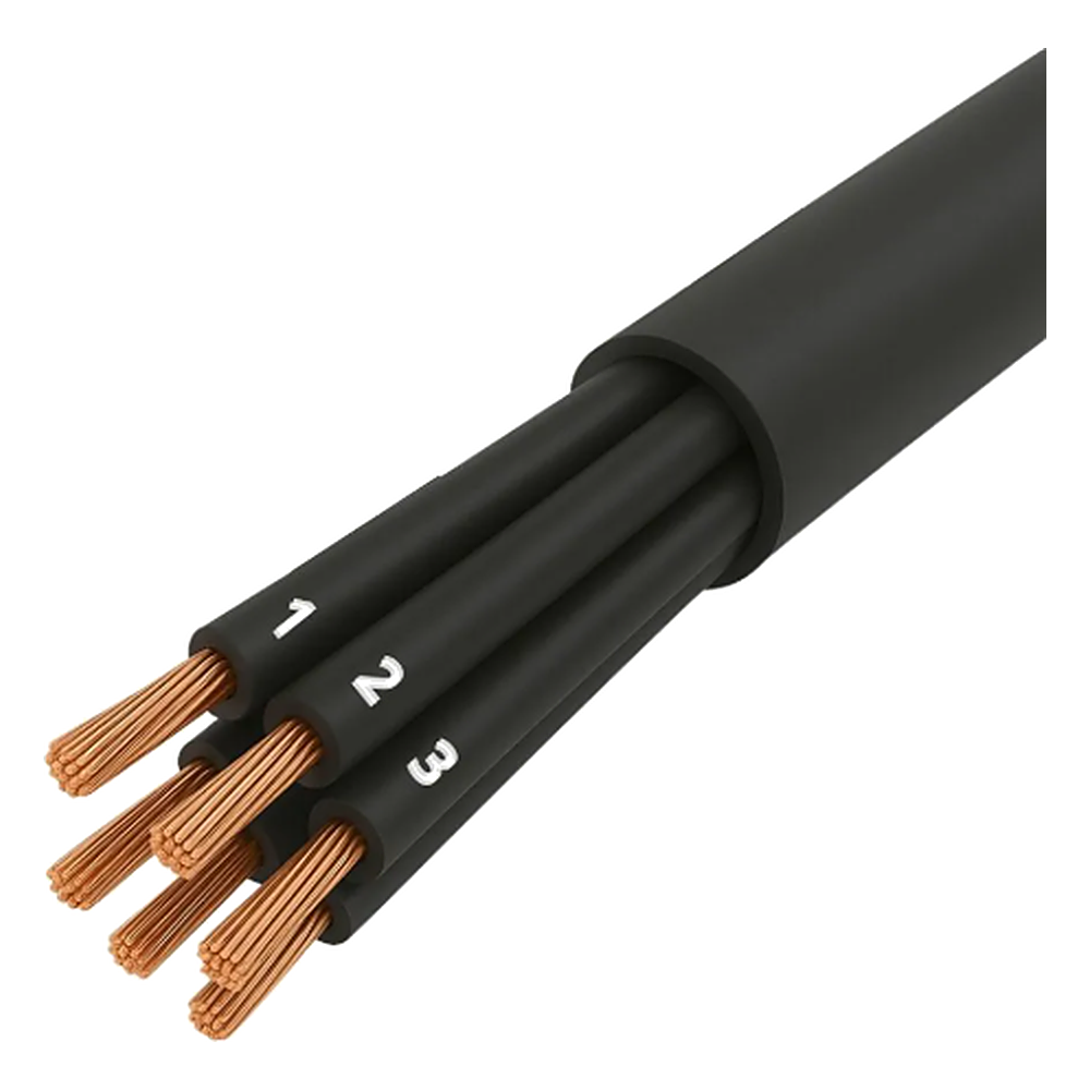 Cabo DE Controle Sil 500V 5X1,00 Preto
