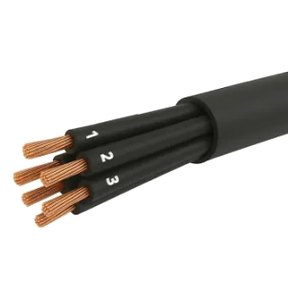 Cabo DE Controle Sil 500V 7X1,00 Preto