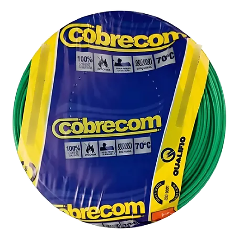 Cabo Flex 0,75 MM Verde Cobrecom