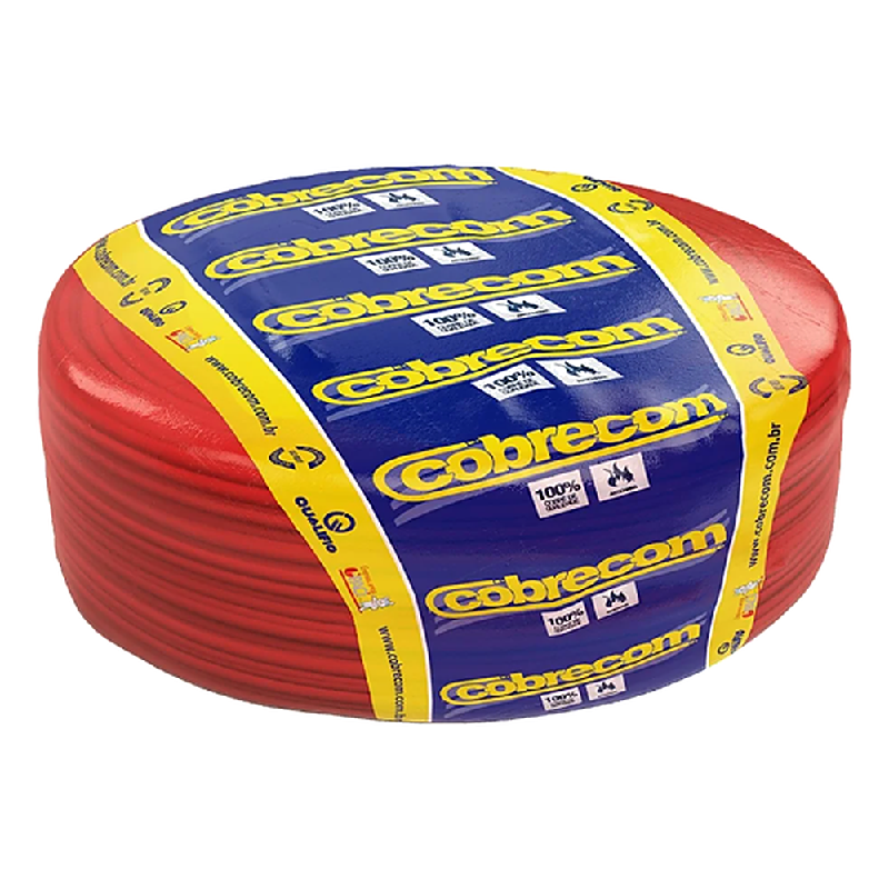 Cabo Flex 0,75 MM Vermelho Cobrecom