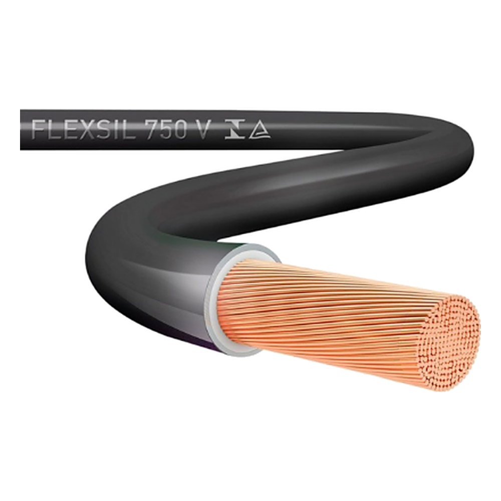 Cabo Flexsil 750V 1,50MM Preto Metro Sil