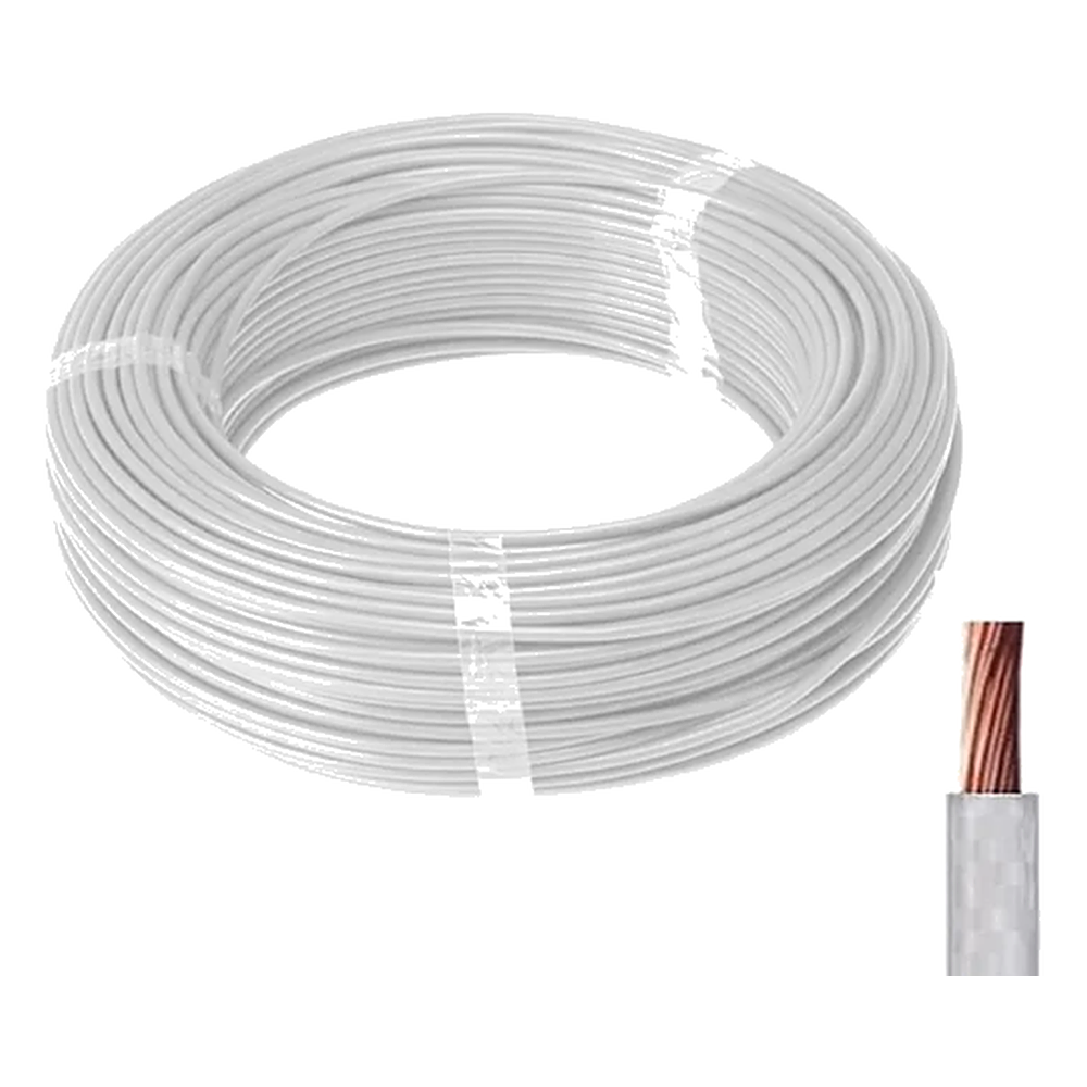Cabo Flex 2,50MM Branco Voltflex