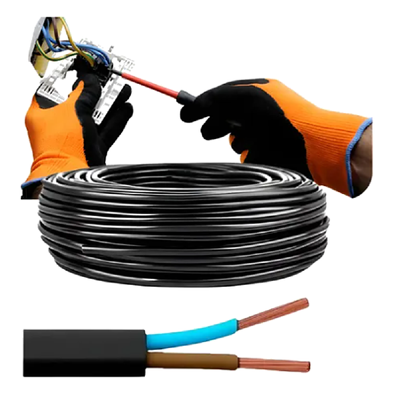 Cabo 2X6,00MM Preto Voltflex