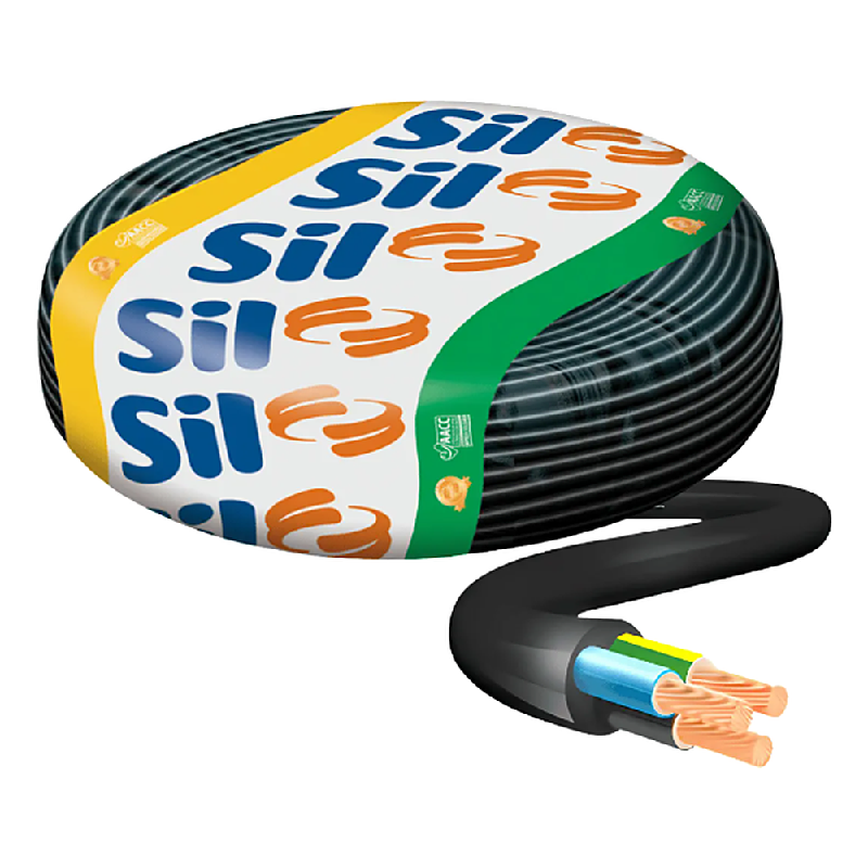 Cabo 3X1,50MM Preto 500V Sil