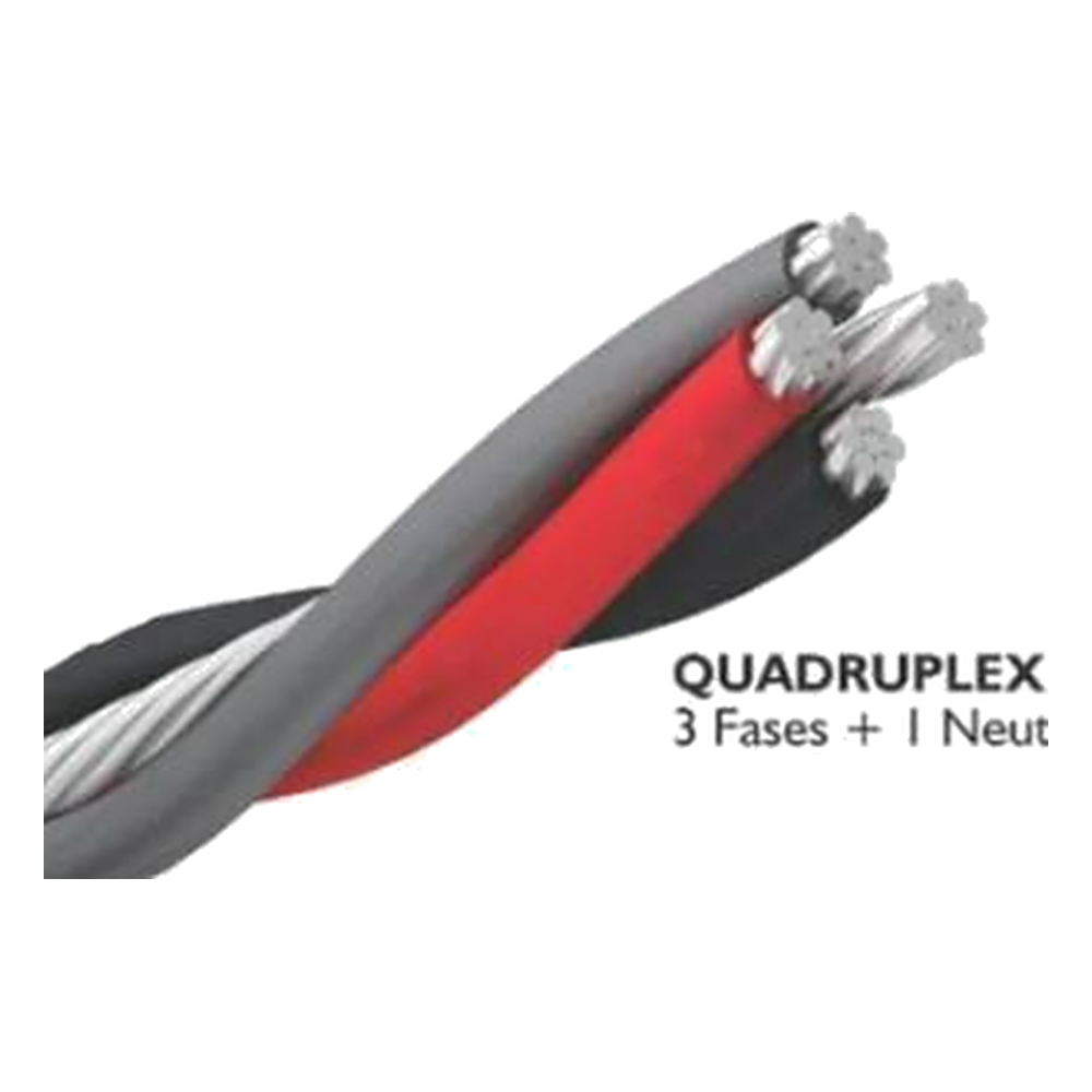 Cabo Quadruplex 4 X 35,00 Mm2 Color NU