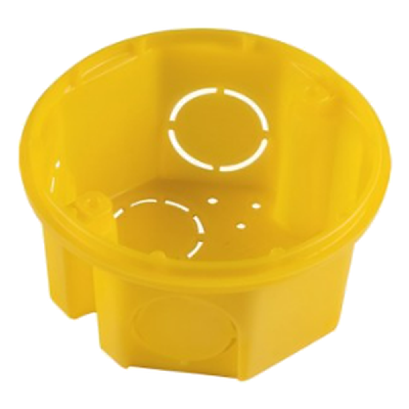 Caixa DE Luz Plast Emb 3X3 Amarela Tramontina