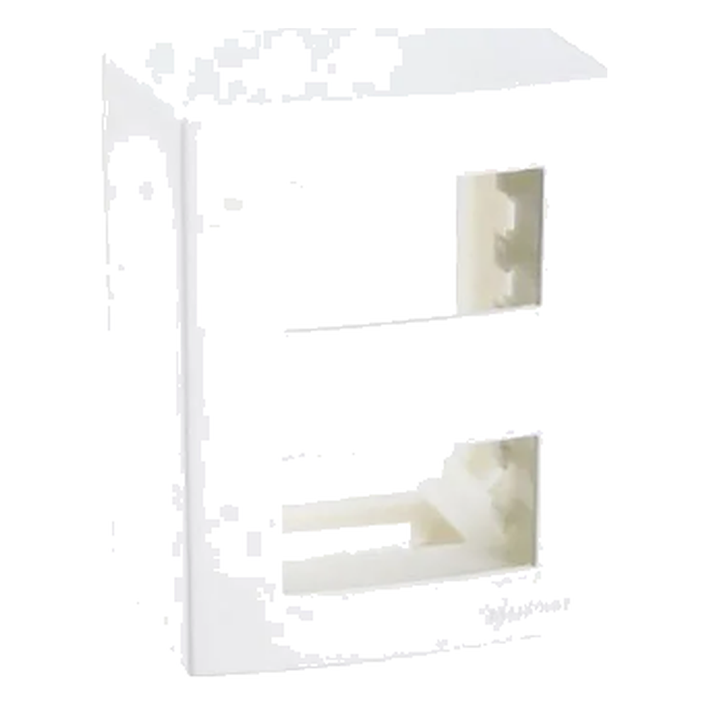 Caixa Sobrepor 95X75 2POSTOS Sep C/ Suporte BR Sleek Sistema X Margirius