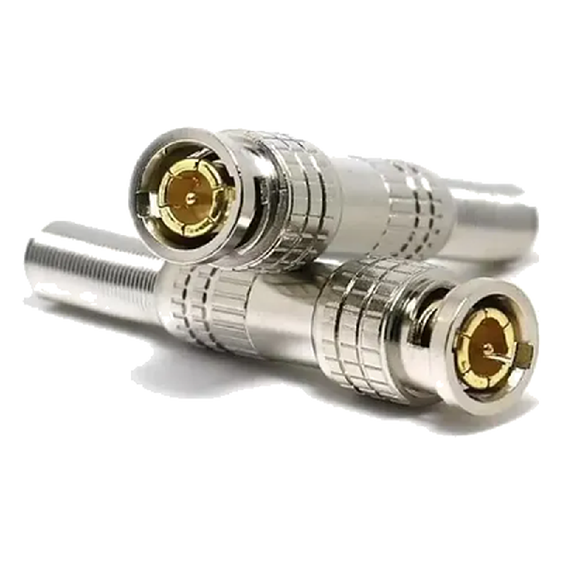 Conector Bnc Metalico Mola 4MM Intelbras