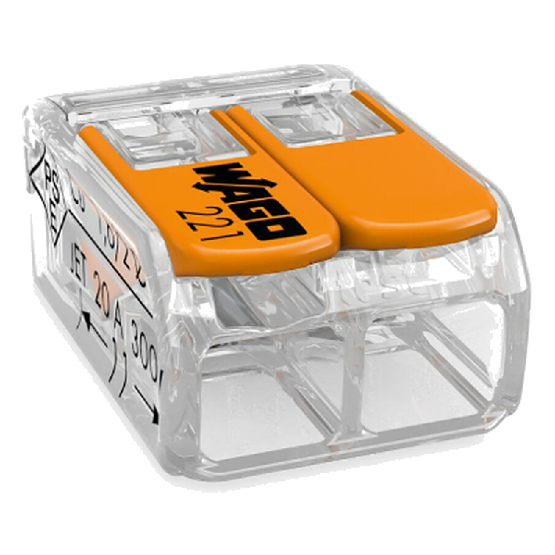 Conector DE Emenda 221 412 2P Wago