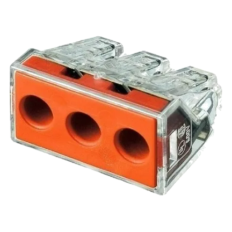 Conector Emenda 3P Pressao Transp /VM 6MM 41A 773 173 Wago