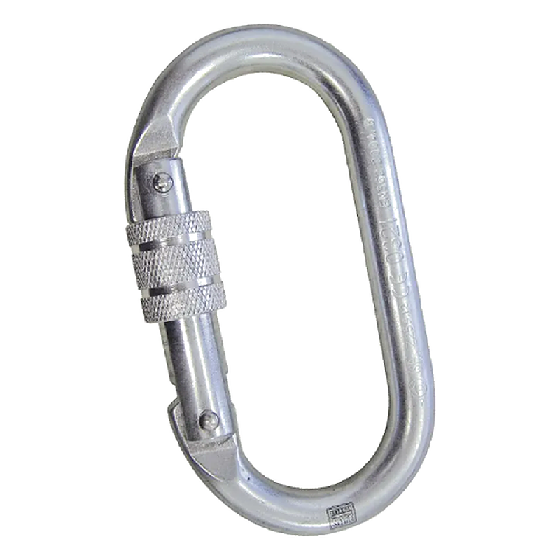 Conector Mosquetao Trava Rosca Classe B 25KN Plastcor