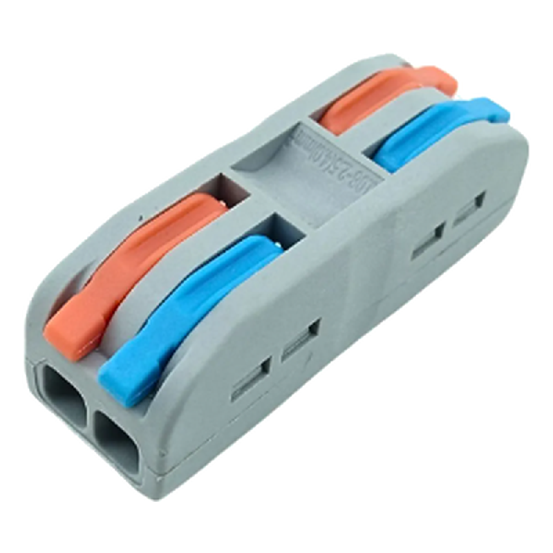 Conector Paralelo Azul/Vermelho Pct 2 2 2P 1,5 A 4,00 MM