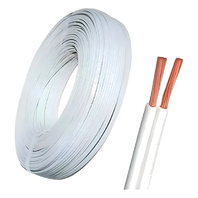 Cordao Paralelo 2X1,00MM Branco Voltflex