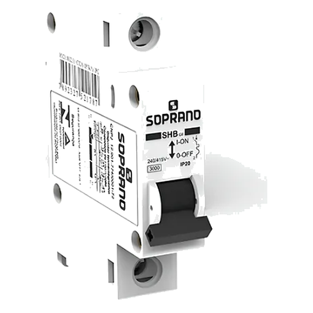 Disjuntor Din Mono 1P 32A Soprano