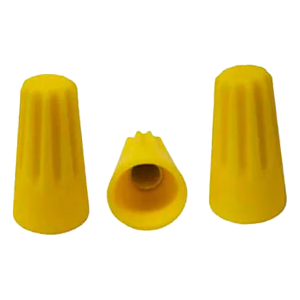 Emenda Rapida Rosca Torcao 2,5MM Amarelo Lukma