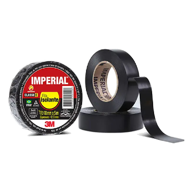 Fita Isolante Imperial Slim 18MMX20M 3M