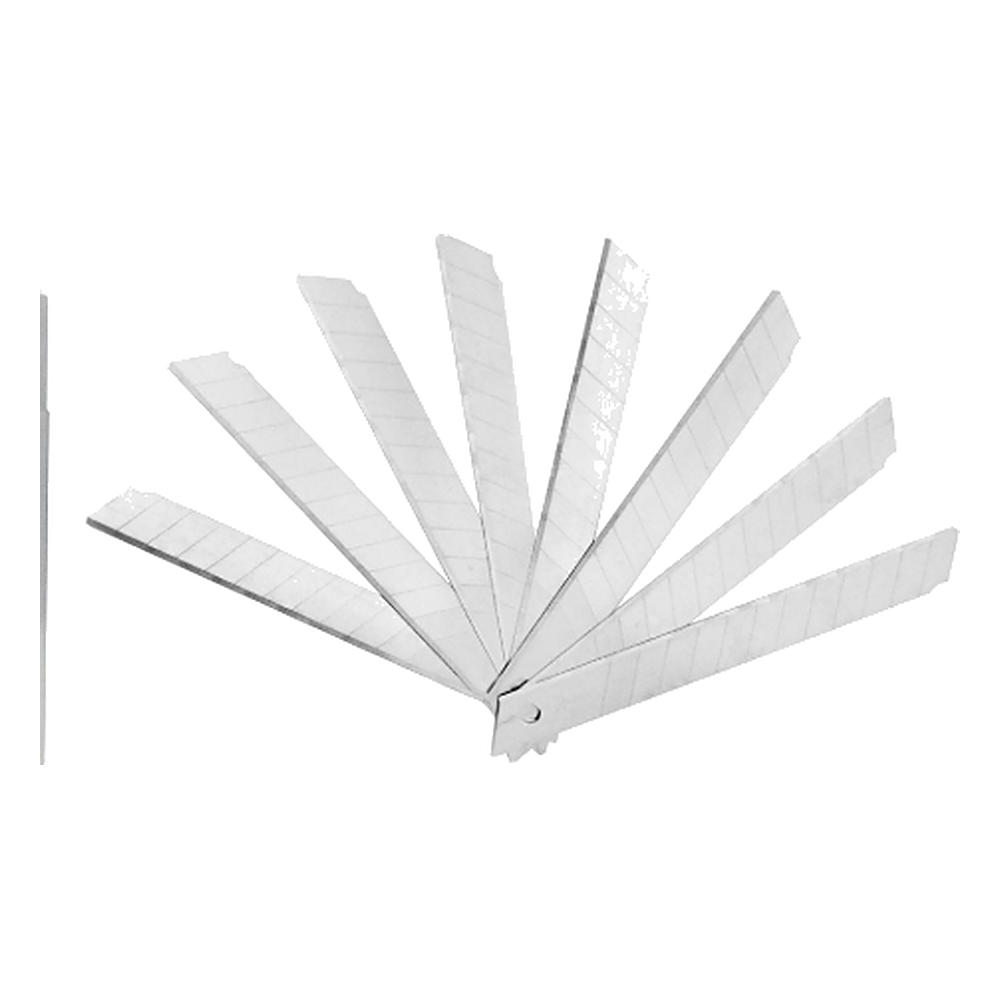 Lamina Para Estiletes Estreita 9MM BL C/10 510600101 Gramp Line