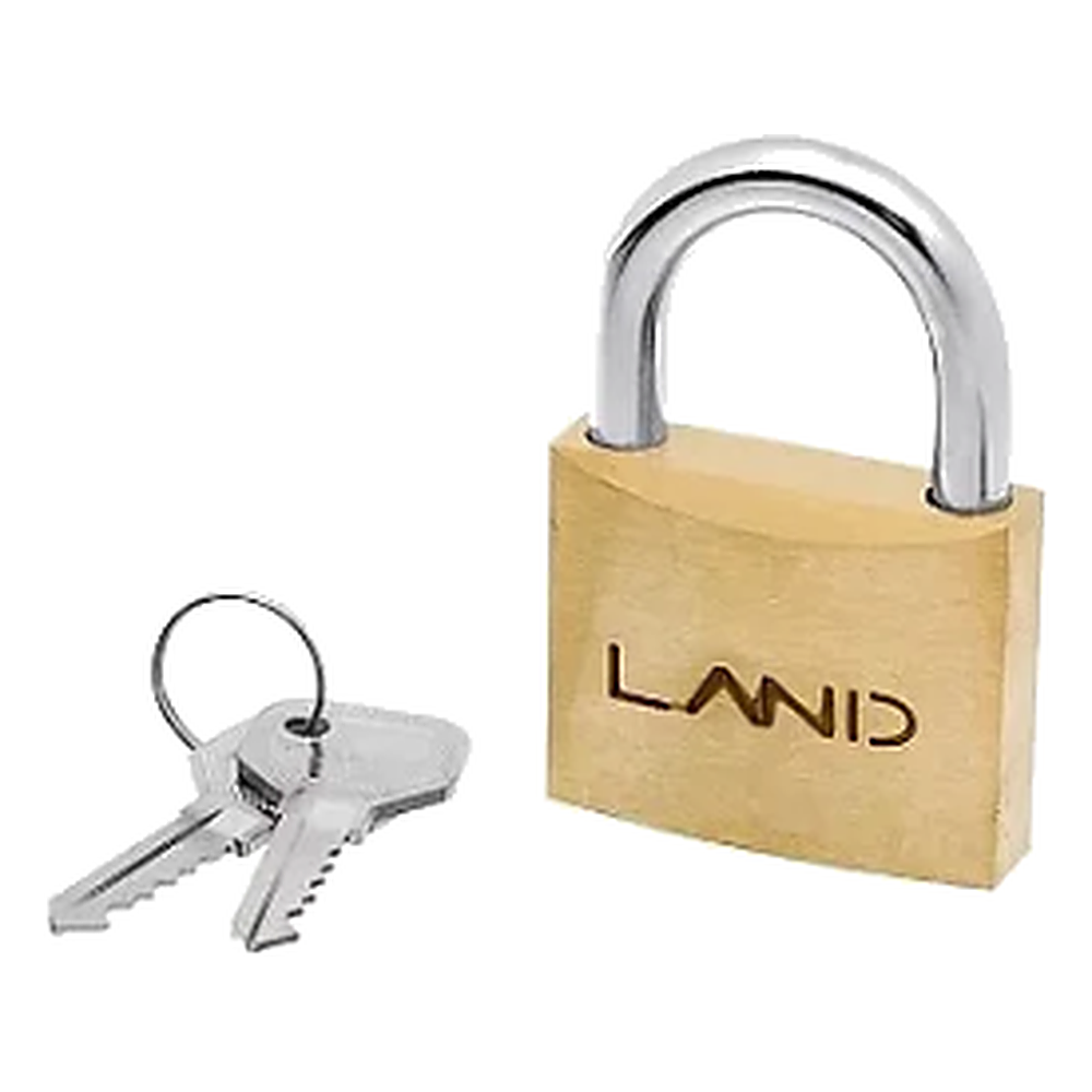 Land Cadeado Latao 45 MM Comum