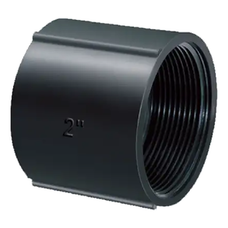 Luva DE Emenda Pvc C/ Rosca Eletroduto Preta 3/4 Hidrossol