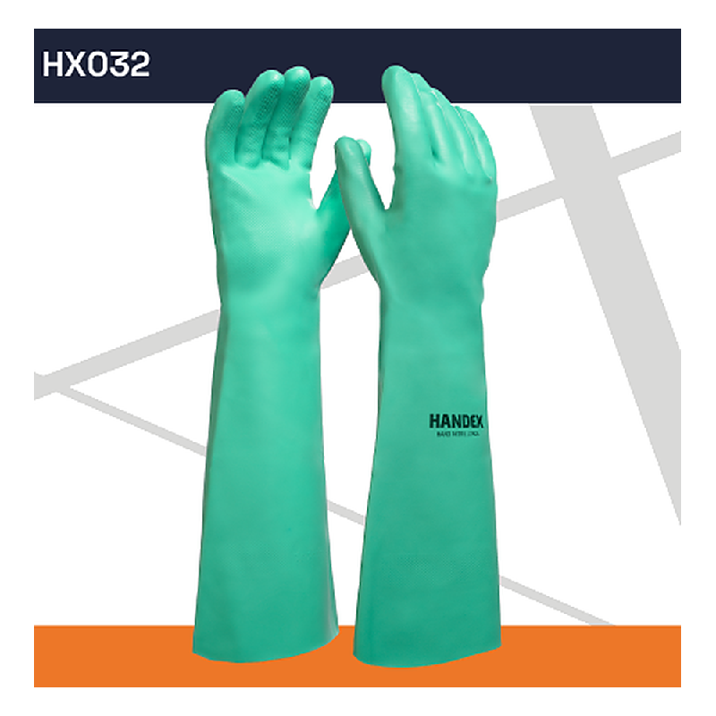 Luva Nitrilica Hand Nitril Longa Handex