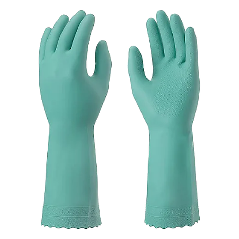 Luva Nitrilica S Glove Verde Anatomica E Ambidestra Par Supersafety