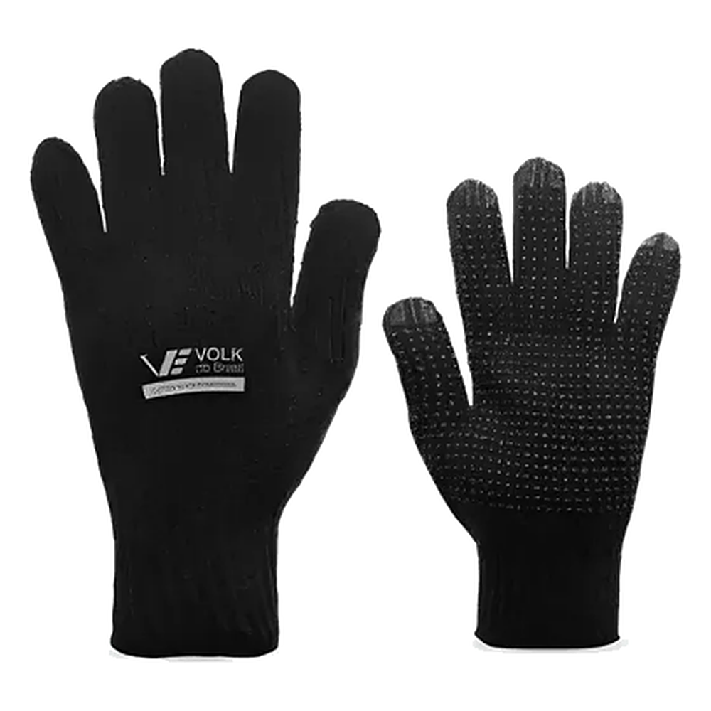 Luva Tricotada Pigmentada 4 Fios Cotton Black Volk