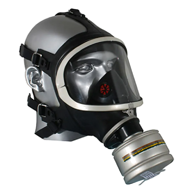 Respirador Facial Fullface RB Tipo Queixo Abs Std Cod 514426 Airsafety