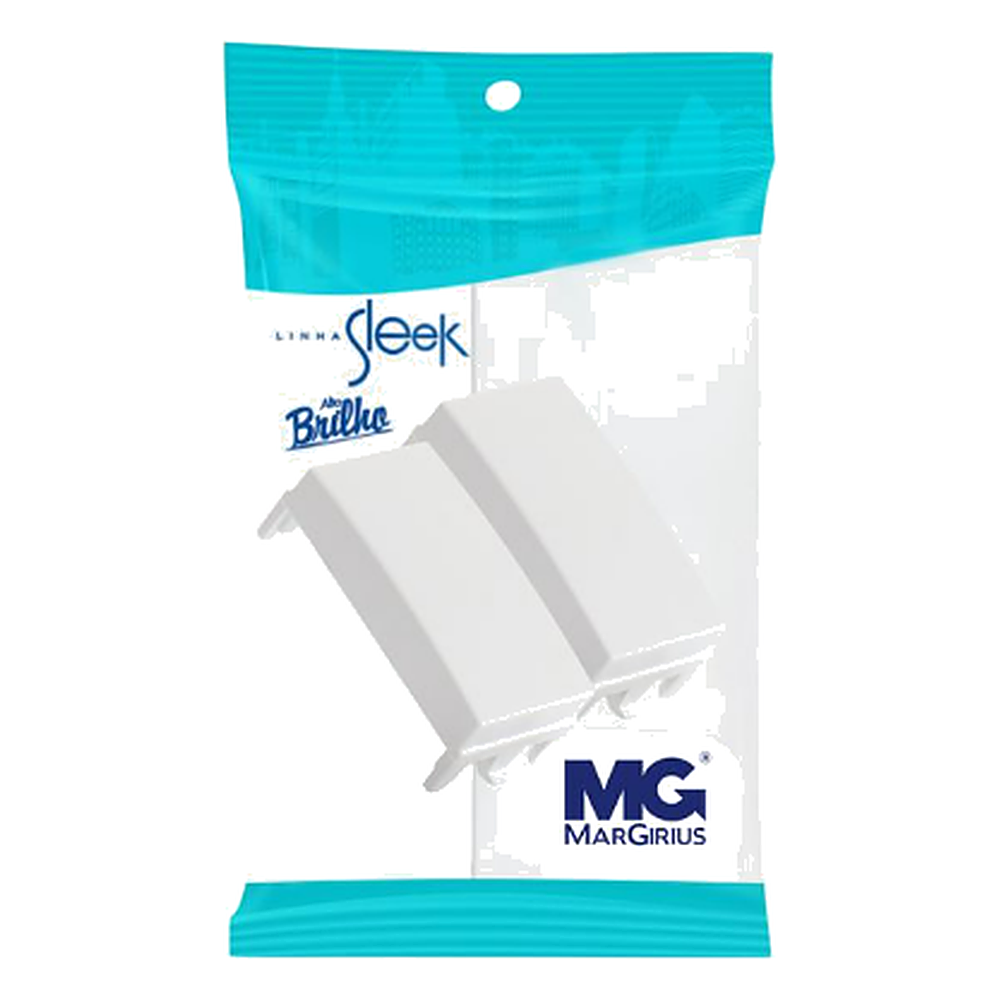Modulo Cego 2 Unidades BR Linha Sleek Margirius
