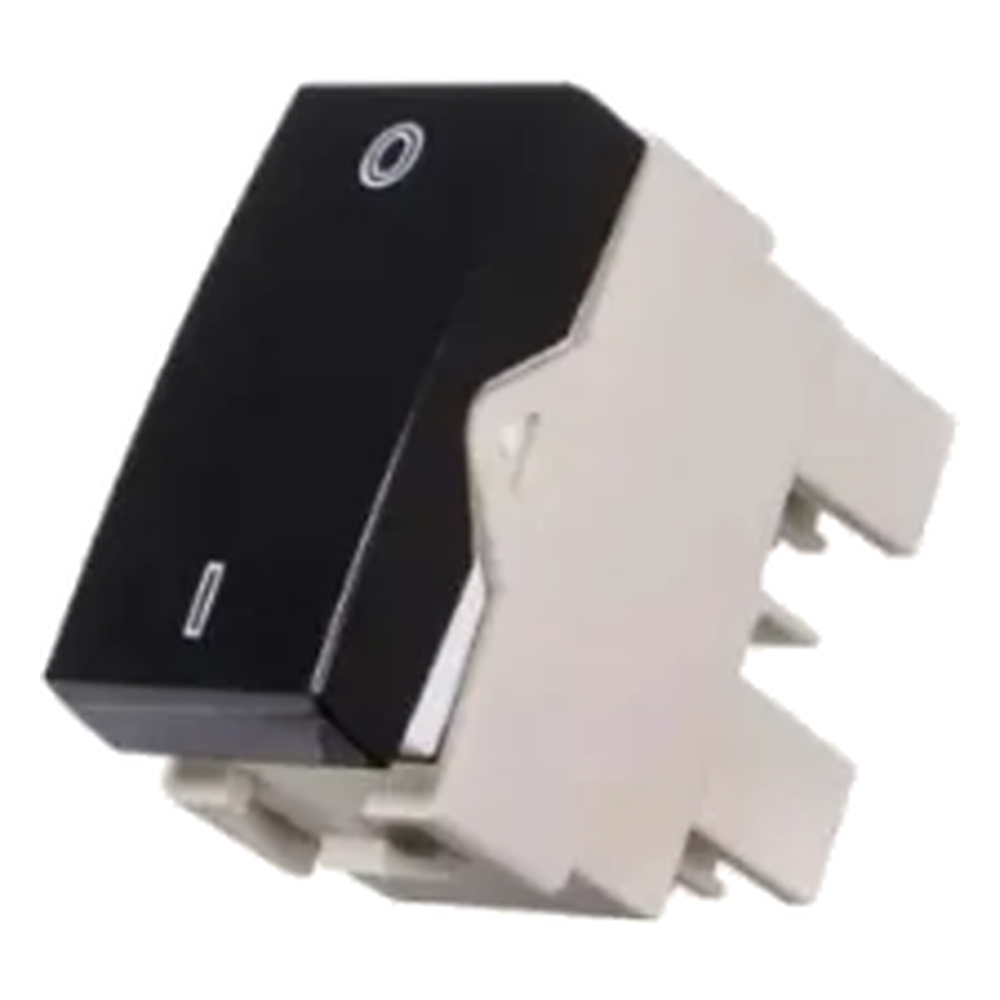 Modulo Interruptor Bipolar 10A 250V Ebony Sleek Margirius