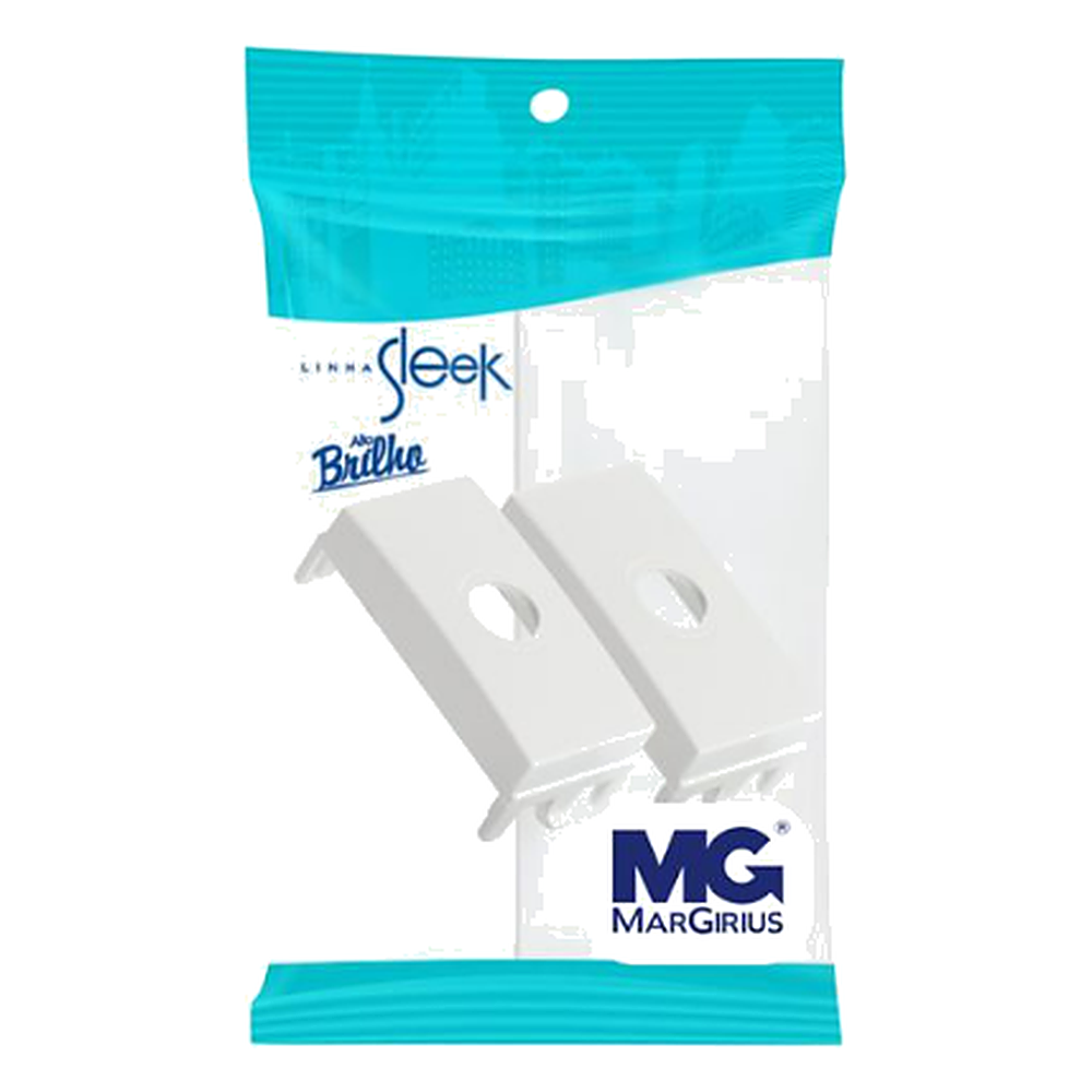 Modulo Saida DE Fio 2 Unidades BR Linha Sleek Margirius