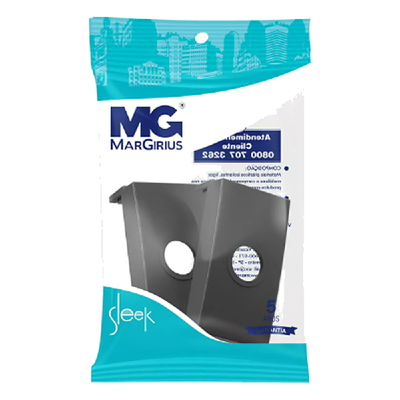 Modulo Saida DE Fio 2 Unidades Ebony Sleek