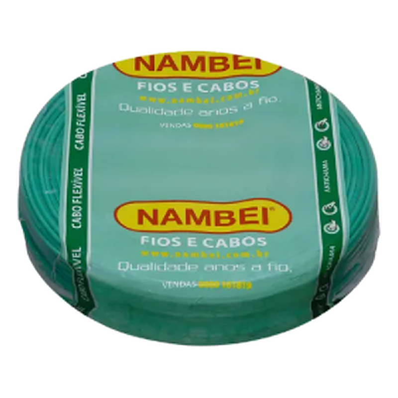 Nambei Cabo 750V 6,00MM VD