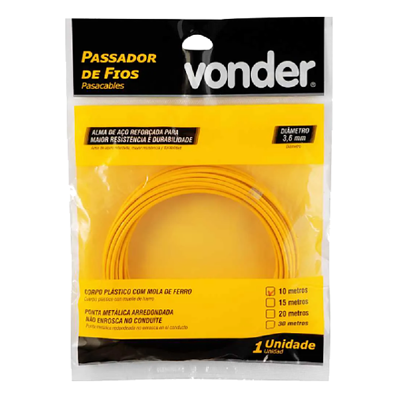 Passador DE Fio 10 M(Com Alma Aco)Vonder