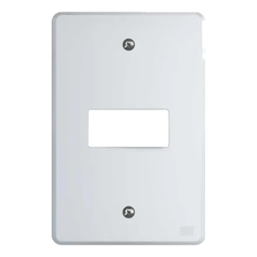 Placa 4X2 1 Posto Branco Linha Equile Weg