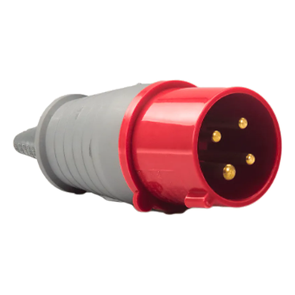 Plugue Industrial (Macho) 3PT 380V 32A 6H Pls4276 Soprano