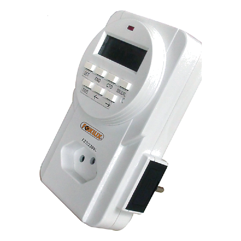 Programador / Timer Digital DE Tempo Biv Foxlux