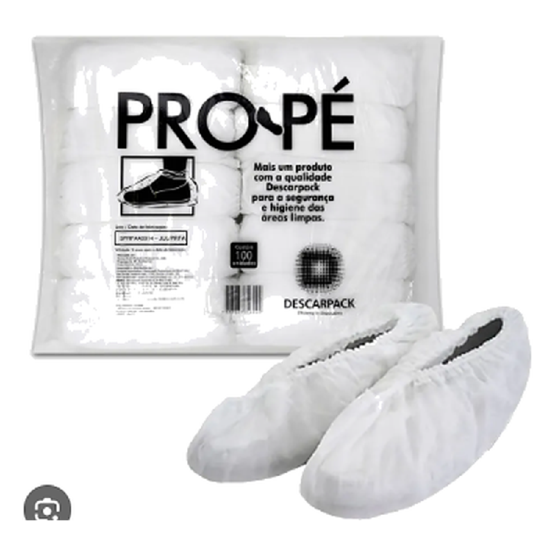 Prope Descartavel Branco 20GR C/ 100 Uns Derma Plus