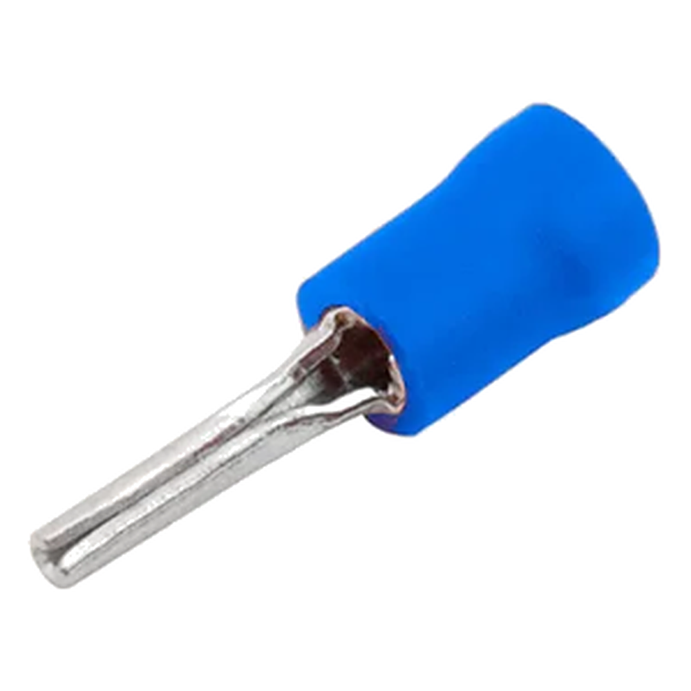 Terminal Pino Pre Isolado 1,5 2,5MM Azul Decorlux