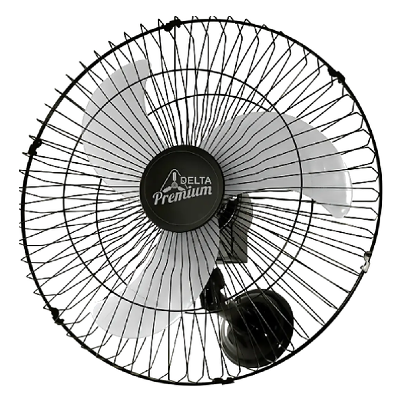Ventilador DE Parede Premium 60CM Aco Pto 60F Biv C Rot Venti Delta