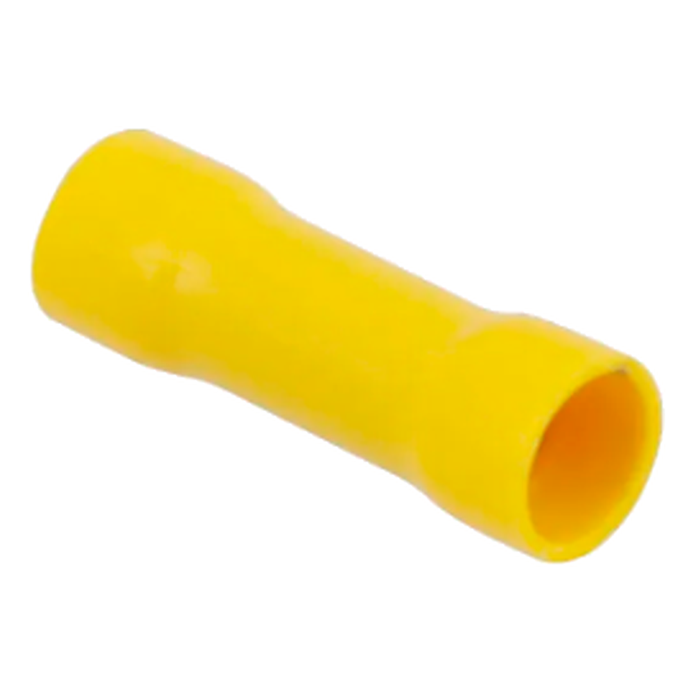 Terminal Luva Femea Isolado 4,0 6,0MM 24A Amarelo Decorlux