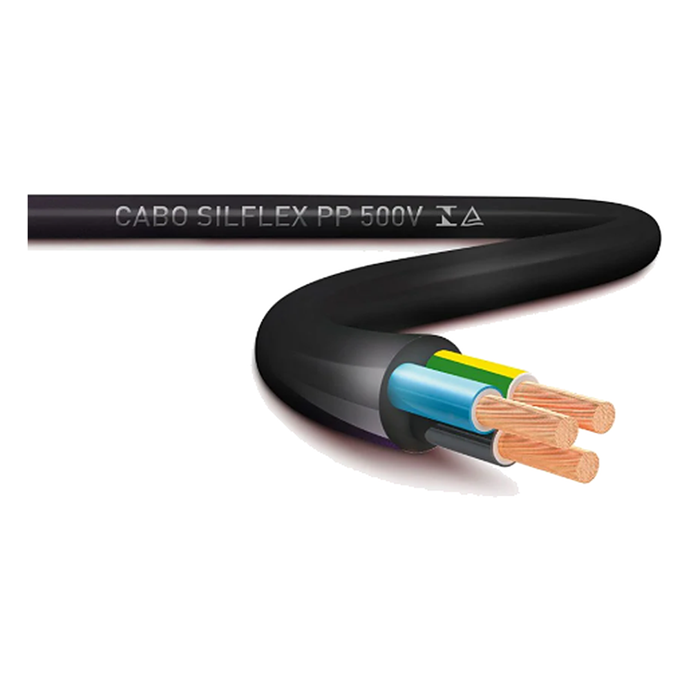 Cabo 3X6,00MM Preto Metro Sil