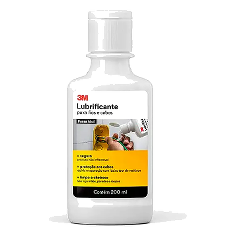 Lubrificante Puxa Cabo 200ML 3M