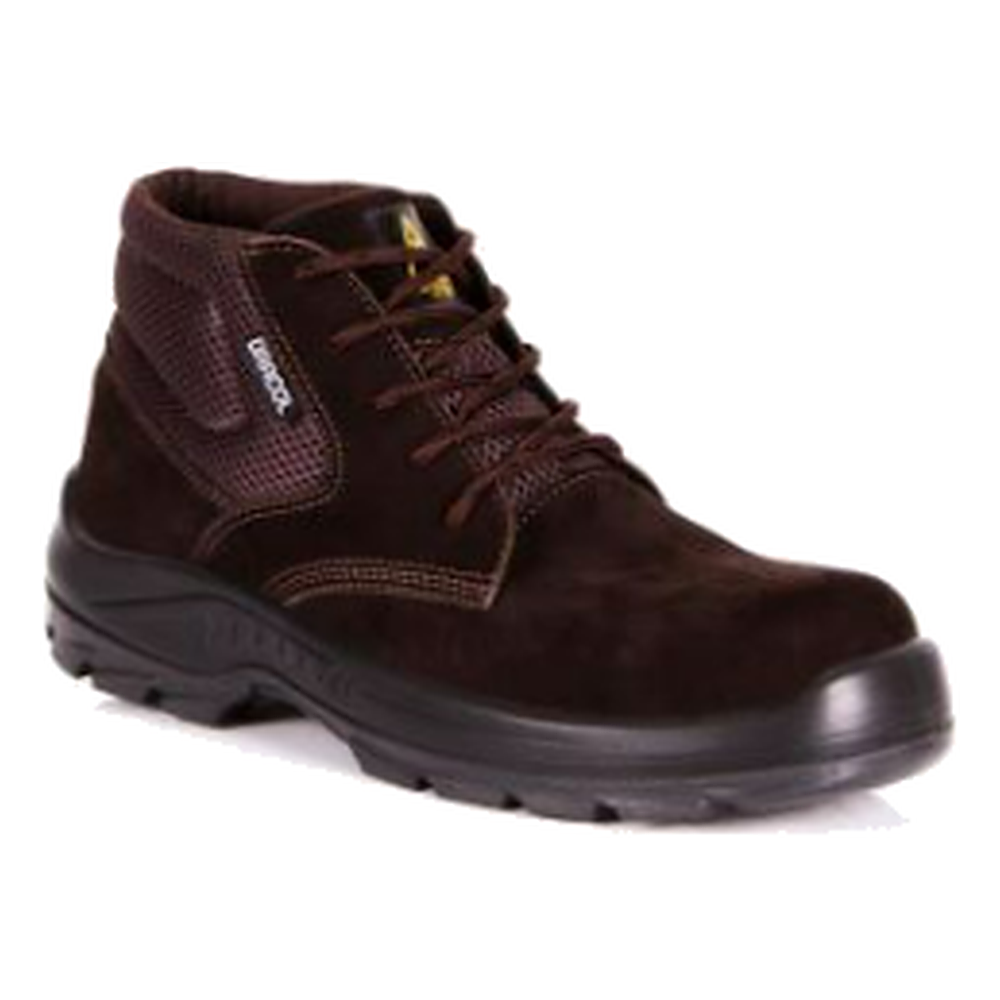 4031BAEN1600EL Botina Nobuck Marrom Biqueira EM Composite Bracol